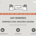 Lady Wordpress