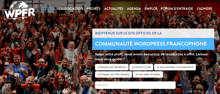 WPFancofone - WordPress Francophone - Top 10 WordPress Communities Around the World To Share Knowledge