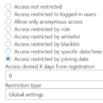 Restrict-by-joining-date